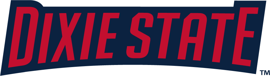 Dixie State Trailblazers 2016-Pres Wordmark Logo v3 diy iron on heat transfer